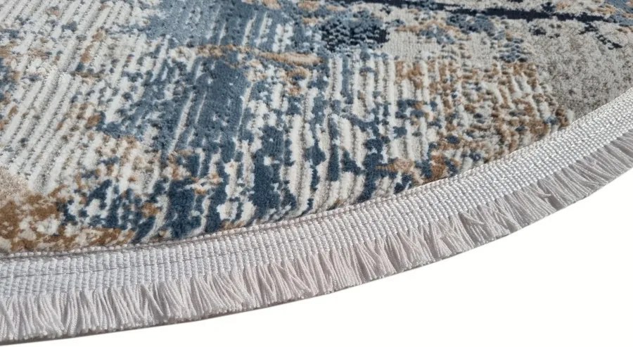 DC Koberec Exclusive ovál 167 námornícka modrá modrá Rozmer: 80×150 cm