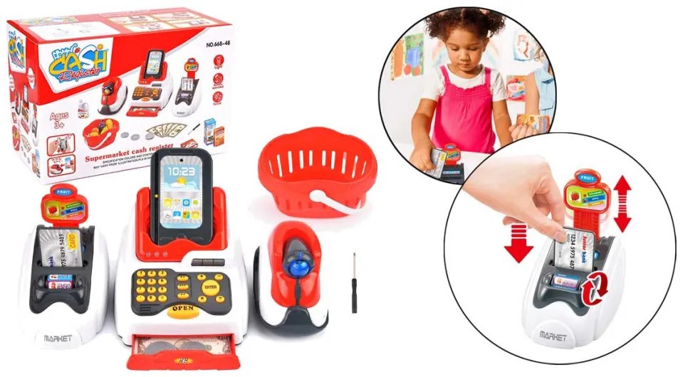 Detská pokladňa, 24 dielov