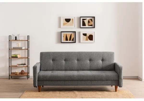 Dvojmiestná sedačka NARA svetlosivá