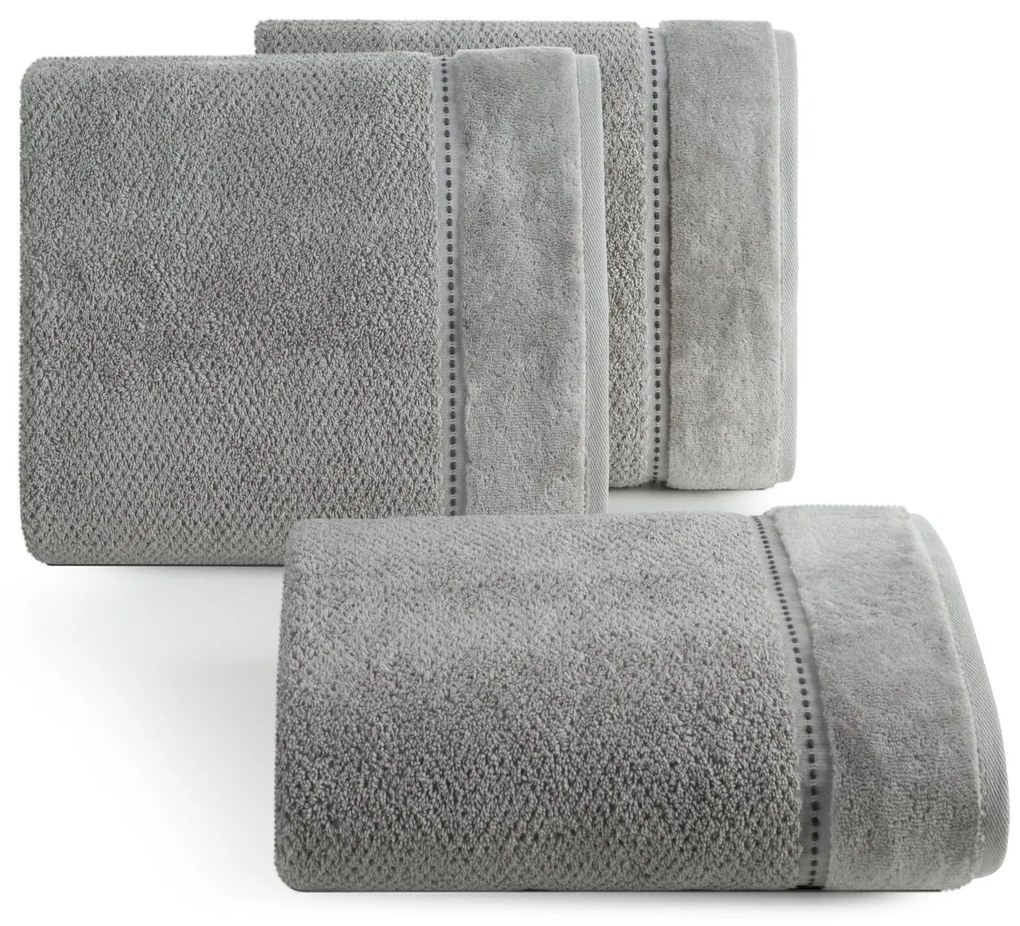 BAVLNENÝ UTERÁK SALADO 70X140 CM STRIEBORNÁ