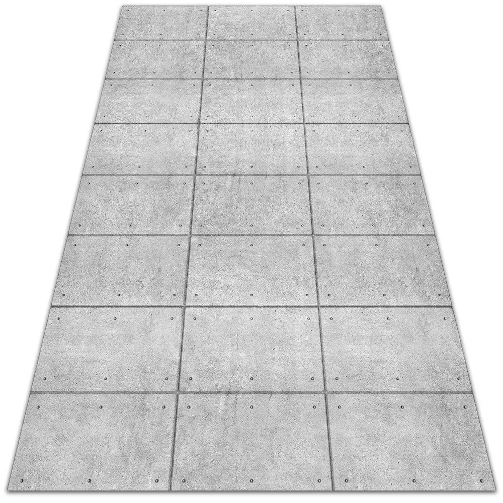 Vinylový koberec pre domácnosť Vinylový koberec pre domácnosť betónové dlažobné kocky