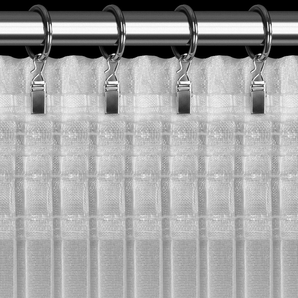 ZÁCLONA NA PÁSKE ESEL 350X150 CM BIELA