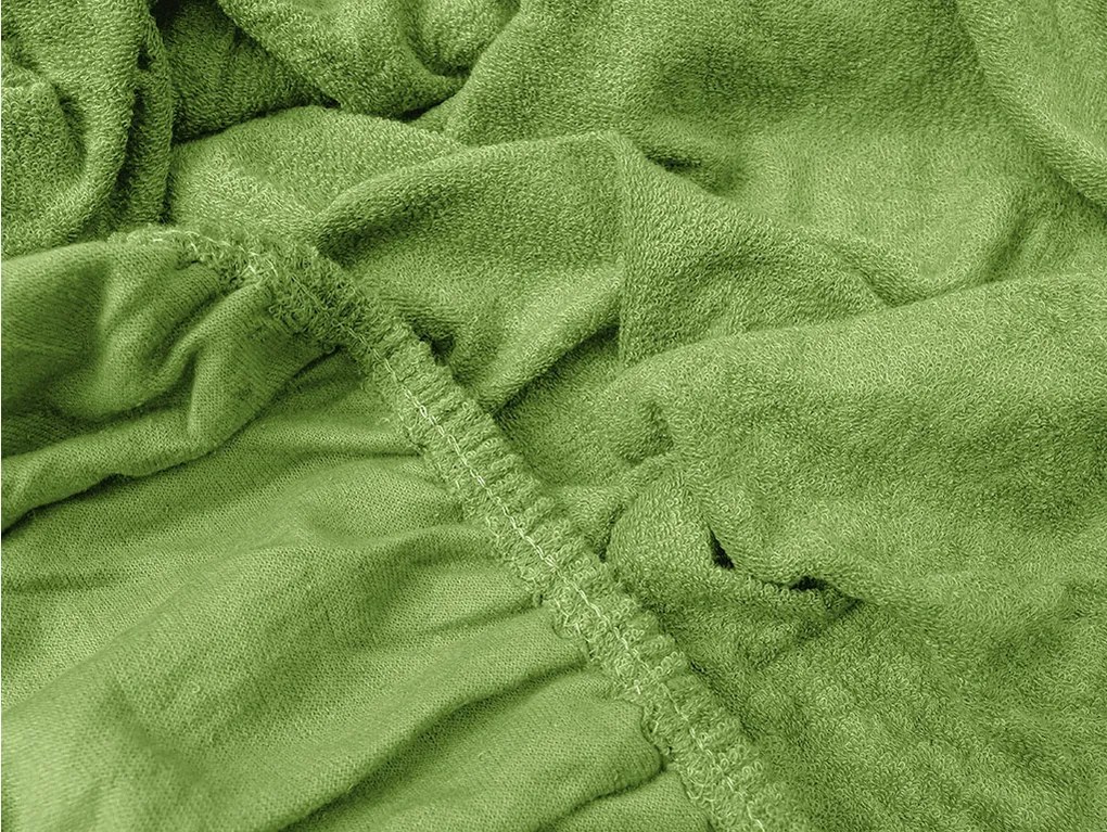 Froté plachta EXCLUSIVE zelená 160x200 cm