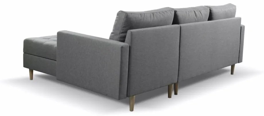 Furniture Sobczak Rohová sedacia súprava Pires s taburetom - Zelená