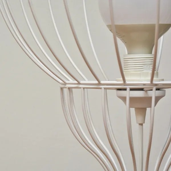 Stojacia lampa MERCURE 1xE27/15W/230V biela