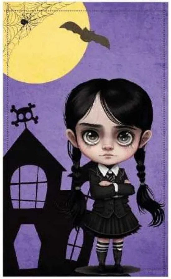 Detský uterák Wednesday Addams
