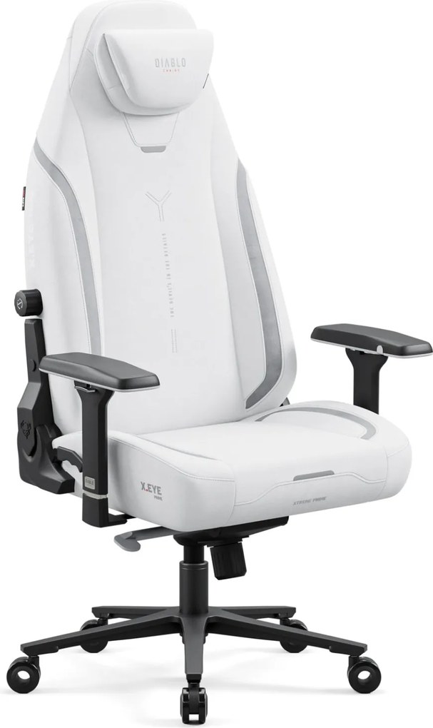 Herné kreslo biele Diablo X-Eye Prime Ghosted White