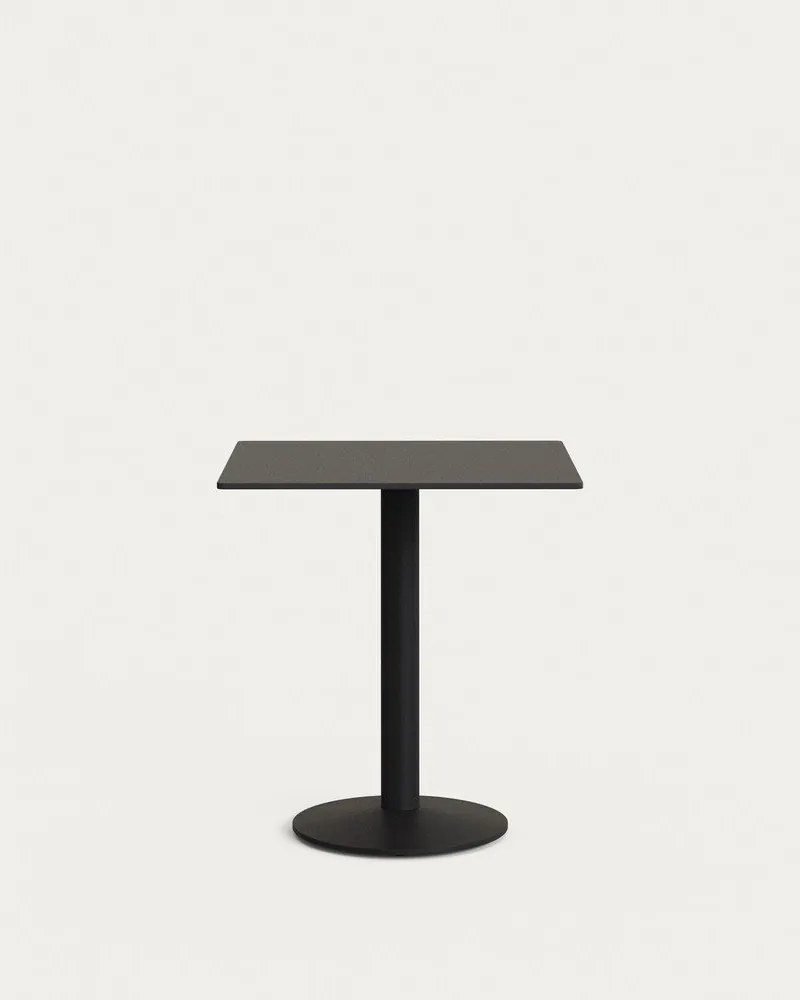 Kovový záhradný jedálenský stôl 68x68 cm Esilda – Kave Home