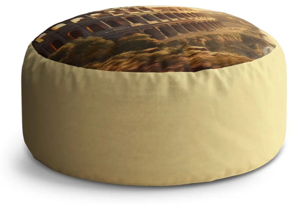 Sablio Taburet Circle Rím Koloseum Historic: 40x50 cm