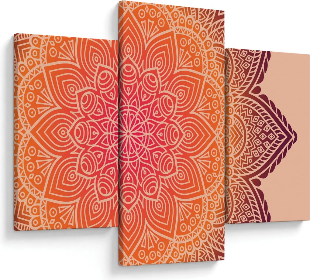 Obraz - Mandala umenia (90x60 cm)