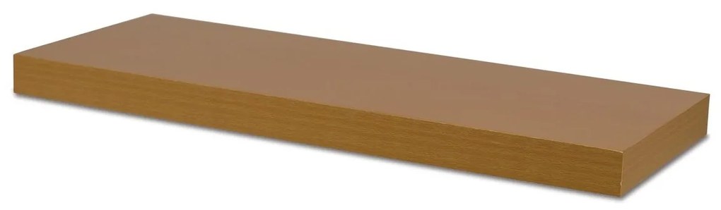 Nástenná polička P-001, buk, buk
