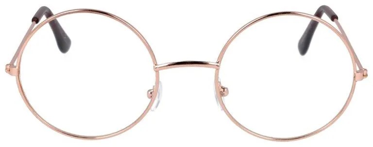 Sunmania Imidžové okuliare Lenonky 277 zlatá