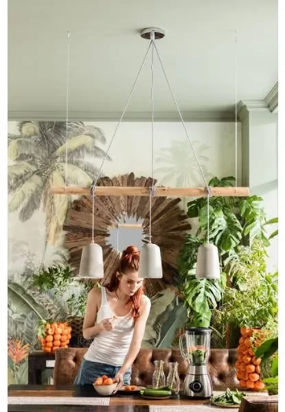 Dining Concrete Tre visiaca lampa