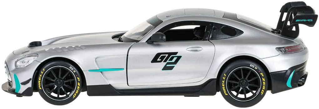 Auto na diaľkové ovládanie R/C Mercedes-AMG GT2 sivý 1:14 RASTAR