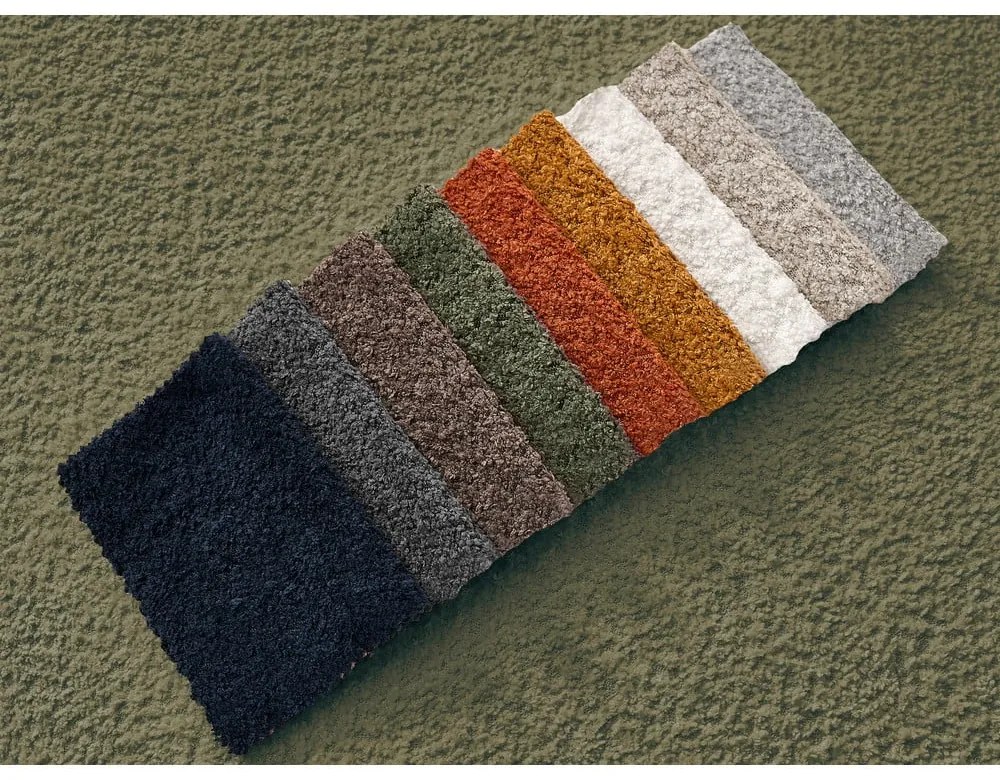 Zelená pohovka z textílie buklé 242 cm Giorgia – Bobochic Paris