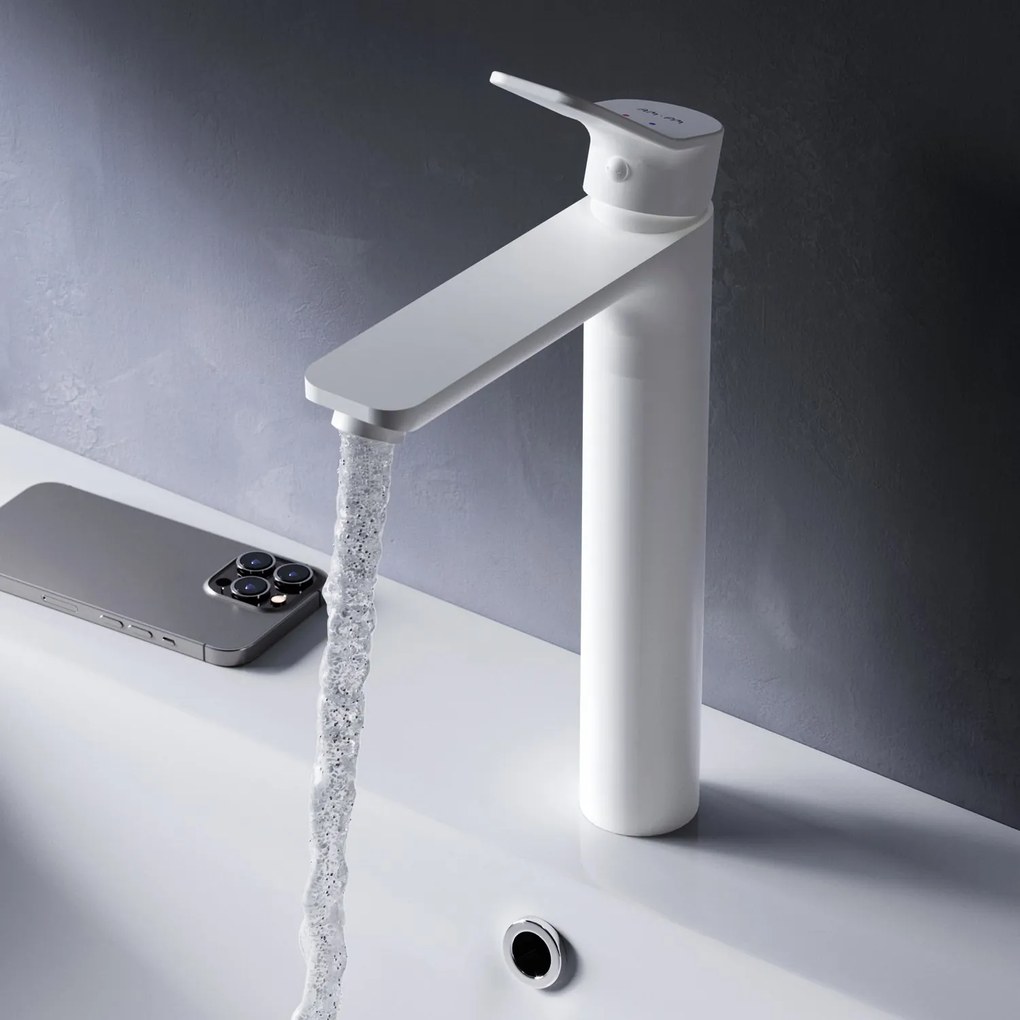 Umývadlová batéria AM.PM X-Joy FXA92033 vysoká, biela