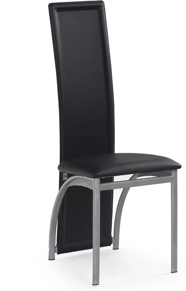 HALMAR K94 jedálenská stolička čierna / sivá