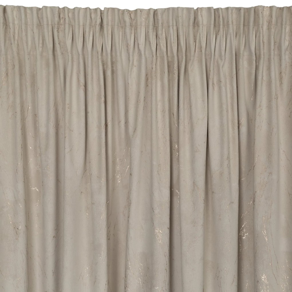 ZATEMŇOVACÍ ZÁVES NA PÁSKE NADIA 140X300 CM BÉŽOVÁ