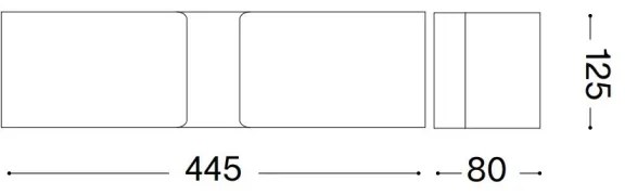 Ideal Lux - Nástenné svietidlo CLIP 2xE27/60W/230V hnedá