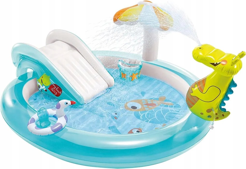 Intex Detský Bazén S Viacfarebným Ihriskom 229 X 152 X 56 CM
