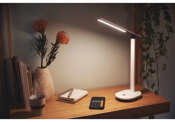 Philips - LED Dotyková stolná lampa IVORY LED/5W/5V 2700/3600/5000K CRI 90