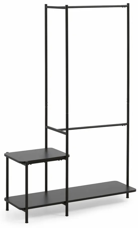 Čierny kovový set do predsiene Kave Home Galatia