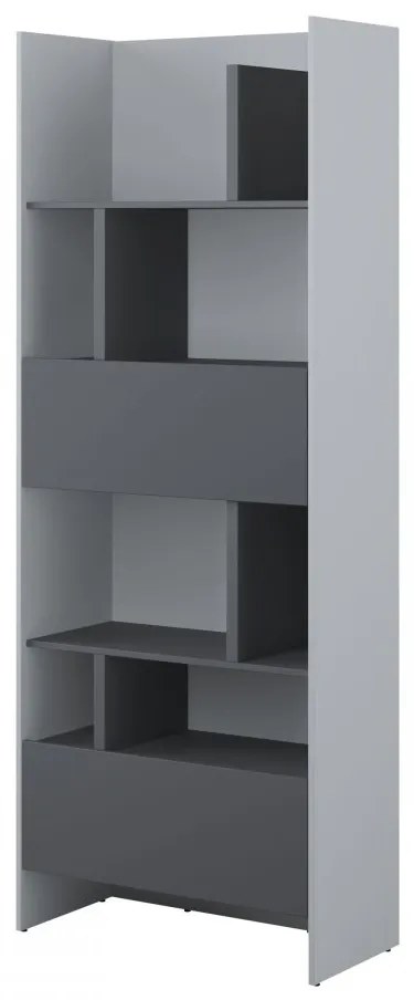 Regál Bed-Concept BC-22, Farby: biela / dub artisan