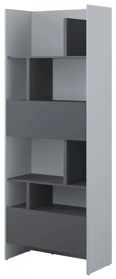 Regál Bed-Concept BC-22, Farby: sivá / grafit
