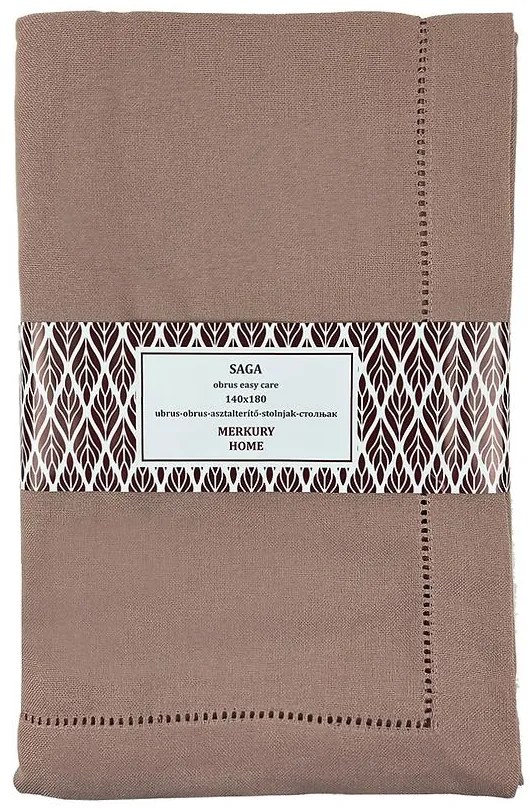 Behúň SAGA ecru 45x140 easy care