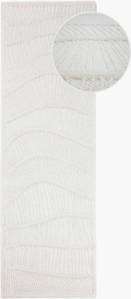 XXXLutz BEHÚŇ, 80/300 cm, biela Flair Rugs - Online Only bytové doplnky - 003165049705
