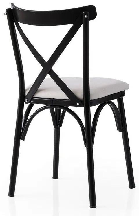 Súprava jedálenských stoličiek Ekol White and Black, 2 ks