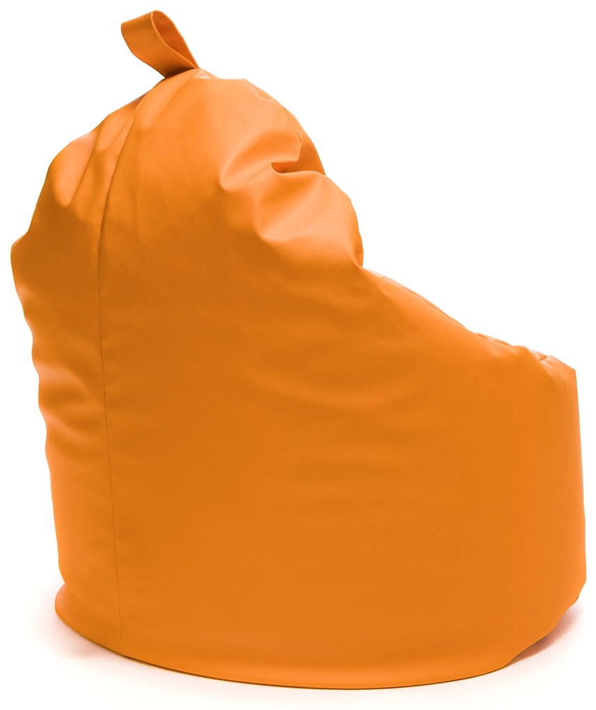 INTERMEDIC SK Sedací vak Yoko Ekokoža – 70x75 cm, rôzne farby Farba: E04 - Oranžová pomaranč (ekokoža)