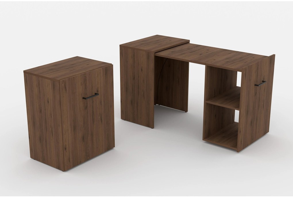 PC stolík Smartie (orech okapi). Akcia -22%. Vlastná spoľahlivá doprava až k Vám domov. 1108247