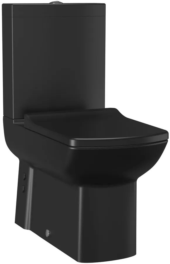 CREAVIT CREAVIT, LARA WC sedátko, SLIM, Soft Close, čierna matná, KC1603.01.2100E