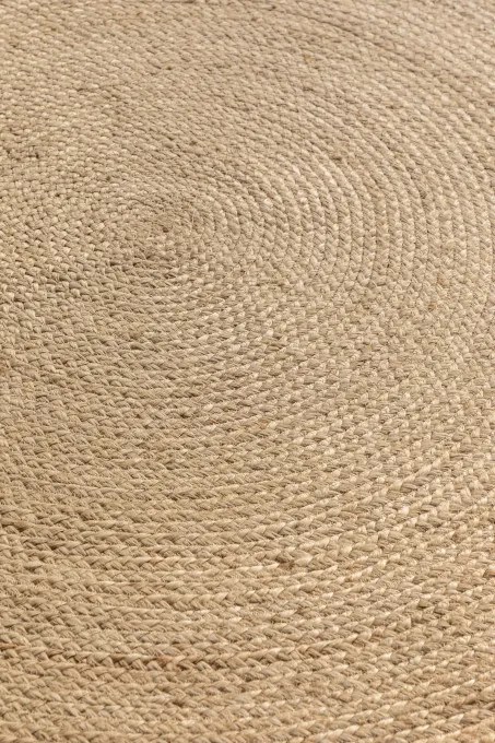 Koberec Hanse Home Jute Braided Rangpur naturálny / ivory