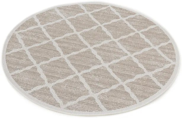 Koberec Adana Braid Grey kruh