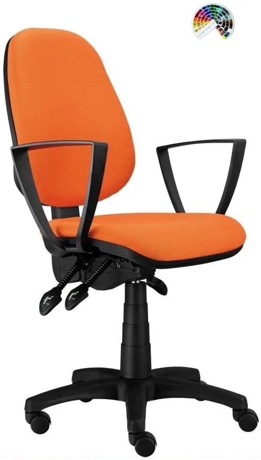 ALBA Kancelárska stolička DIANA čalúnenie FILL, SUEDINE