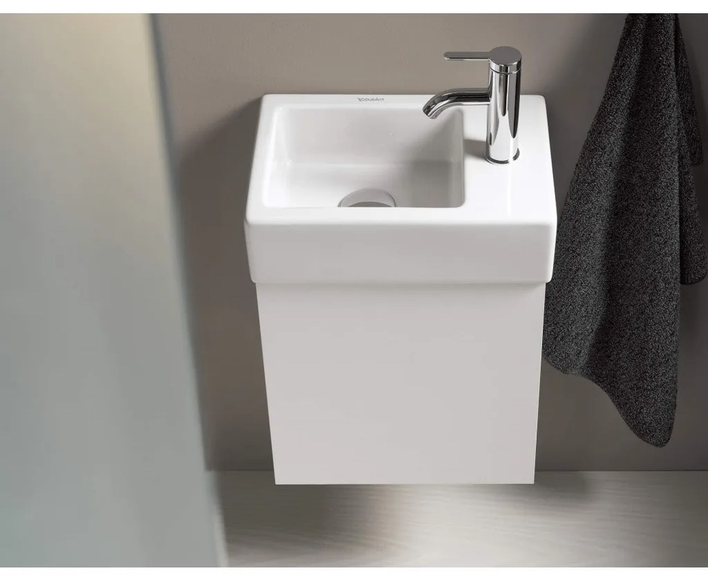 Duravit Vero Air - Umývadielko 380x250 mm, bez prepadu, biela 0724380000