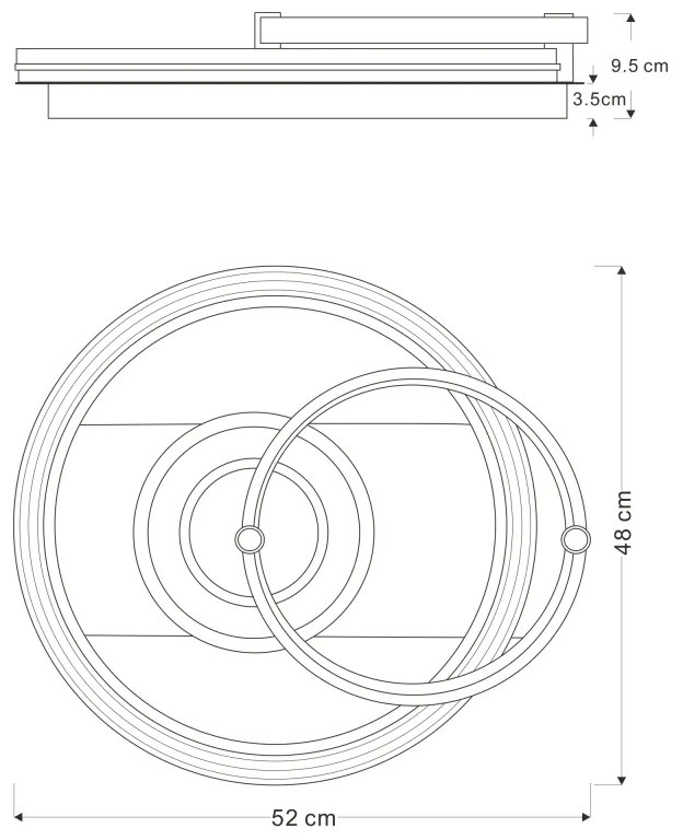 GLOBO ANI 48459-46 Stropné svietidlo