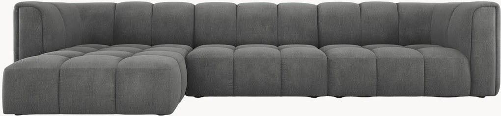 Modulárna ženilková rohová pohovka Moritz (5-miestna)