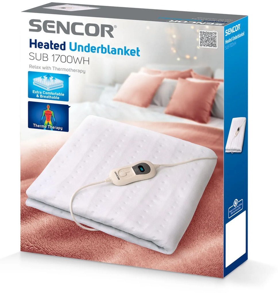 SENCOR SUB 1700WH elektrická vyhrievacia deka 41008821