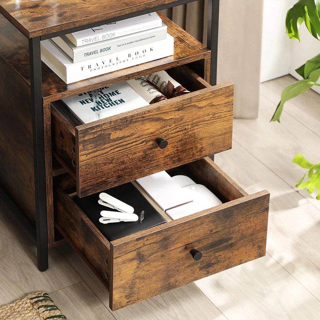 Nočný stolík VASAGLE LET067B01