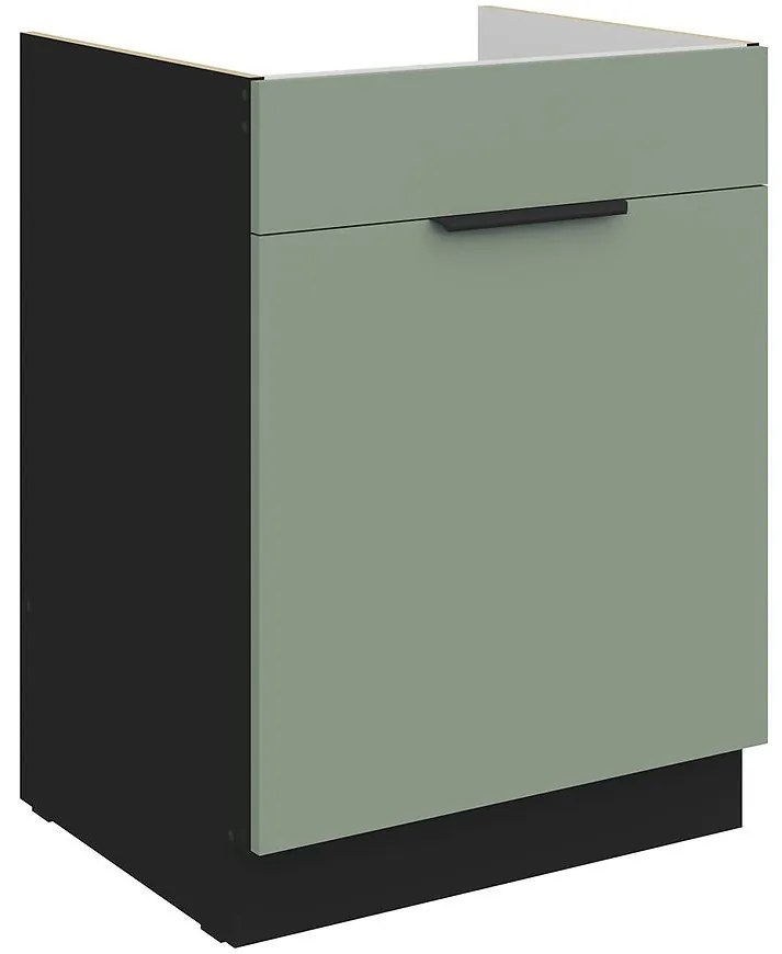 Kuchynská skrinka Aria-Sa/Bl Anti Fingerprint 60zl 1s Bb