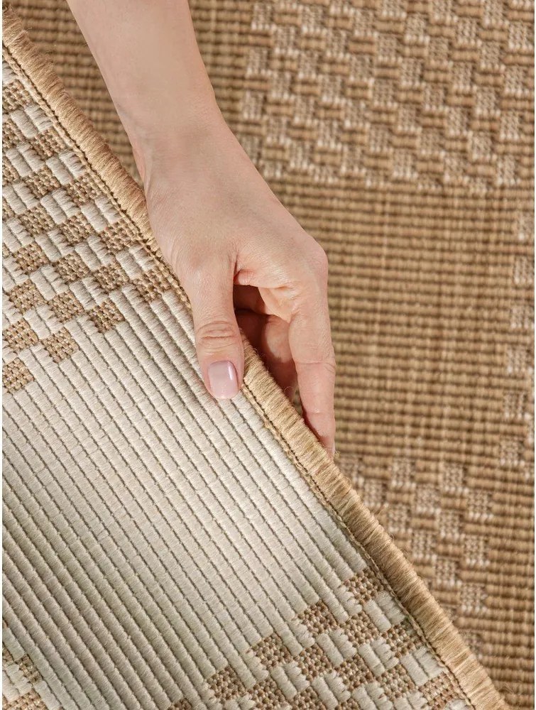 Krémový/v prírodnej farbe vnútorný a vonkajší koberec 200x300 cm Haringey Dorothy – Ted Baker