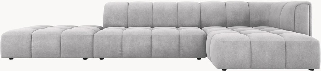 Modulárna ženilková rohová pohovka Moritz (5-miestna)