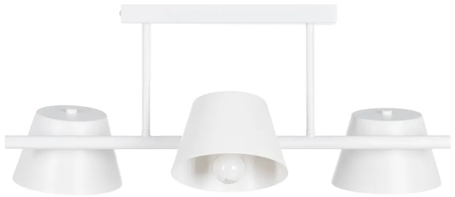 Biele stropné svietidlo 38x62,5 cm Simplico – Ixia