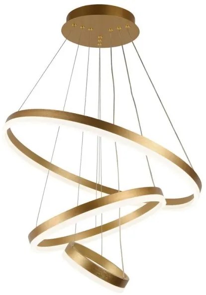 LED Stmievateľný luster na lanku LED/85W/230V 3000-6500K + diaľkové ovládanie