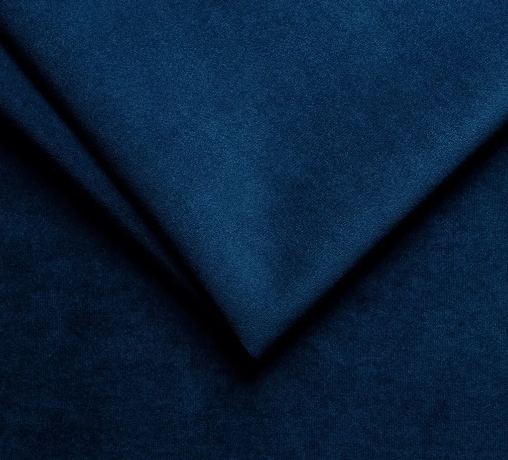 Čalúnená posteľ s úložným priestorom HILTON 160x200 - modrá