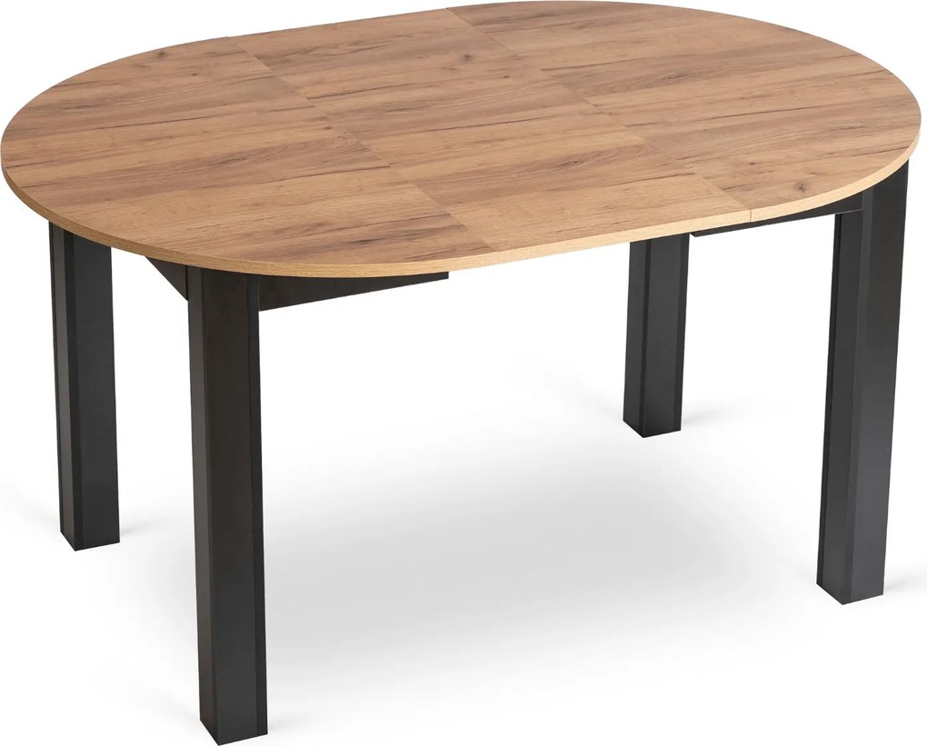 PROXIMA.store - Okrúhly rozkladací stôl HARRY FARBA: dub craft