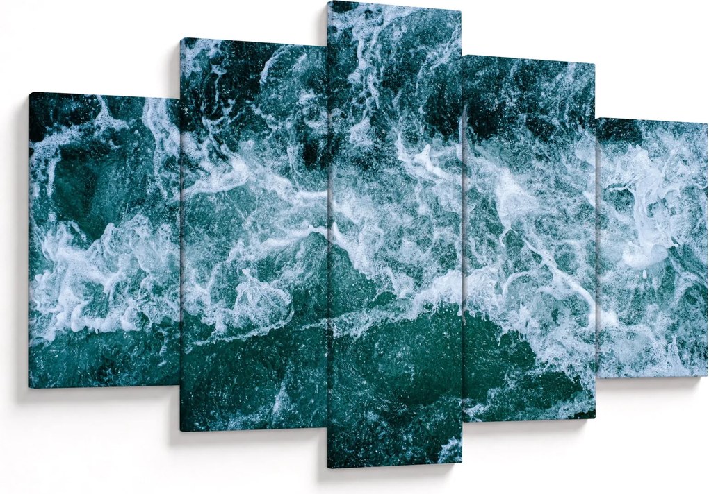 Obraz - Vlny oceánu (150x105 cm)